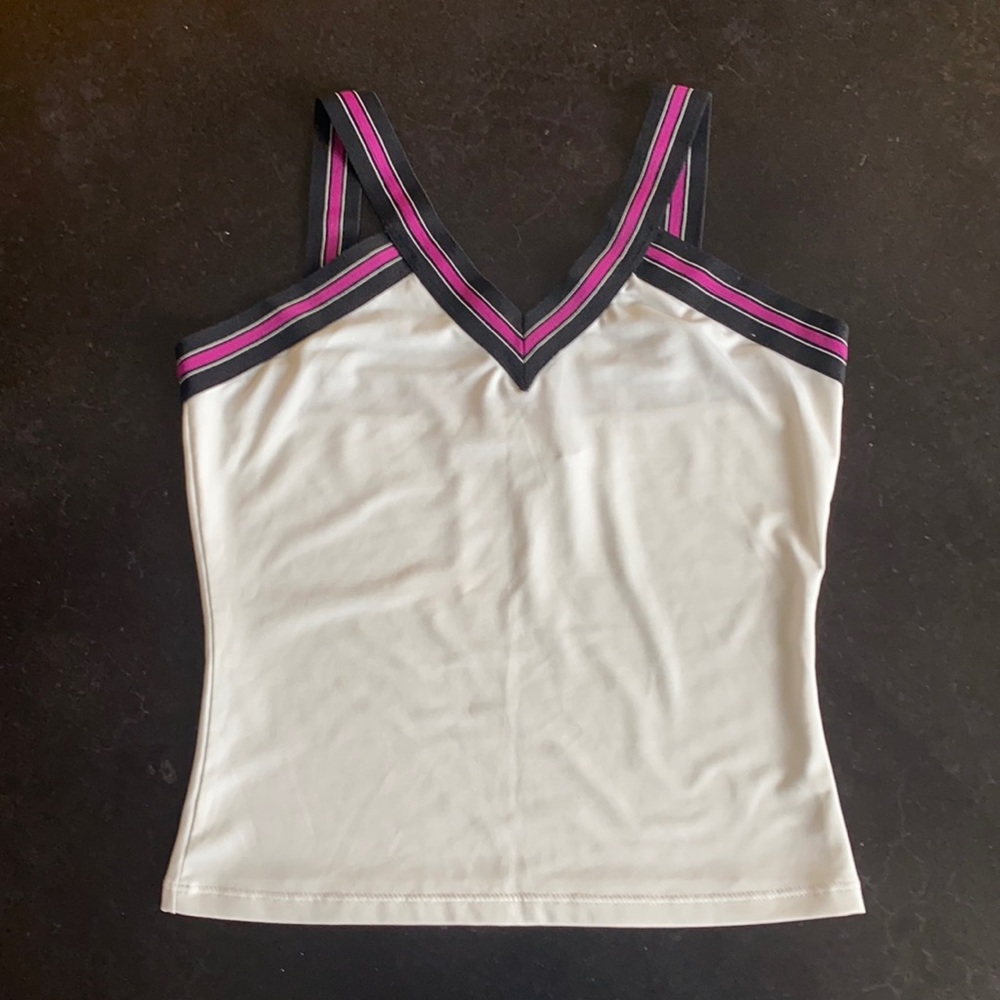 J.Lo by Jennifer Lopez White Tank Size Medium